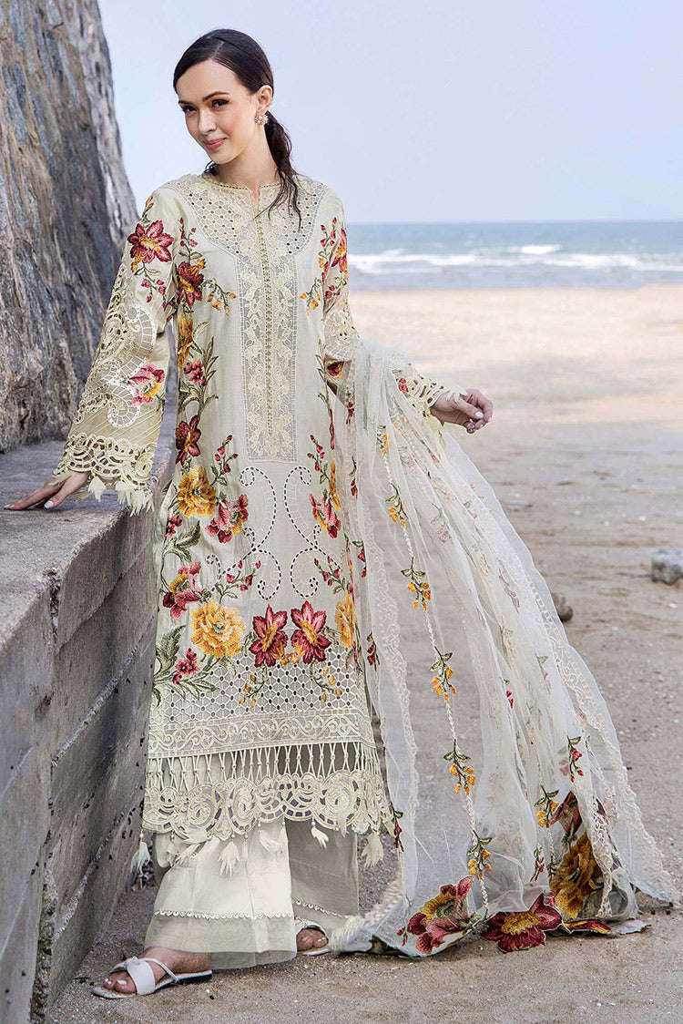 Adan's Ocean Unstitched Lawn Collection <!--2024-->