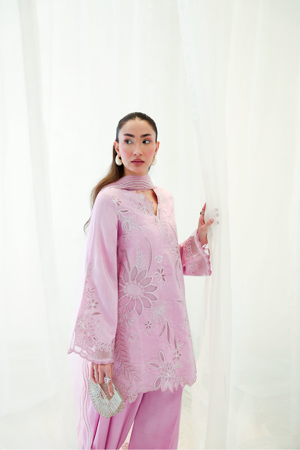 Picture of Saira Rizwan - Lael Silk Edit - OVELIA-08 - Available at Raja Sahib