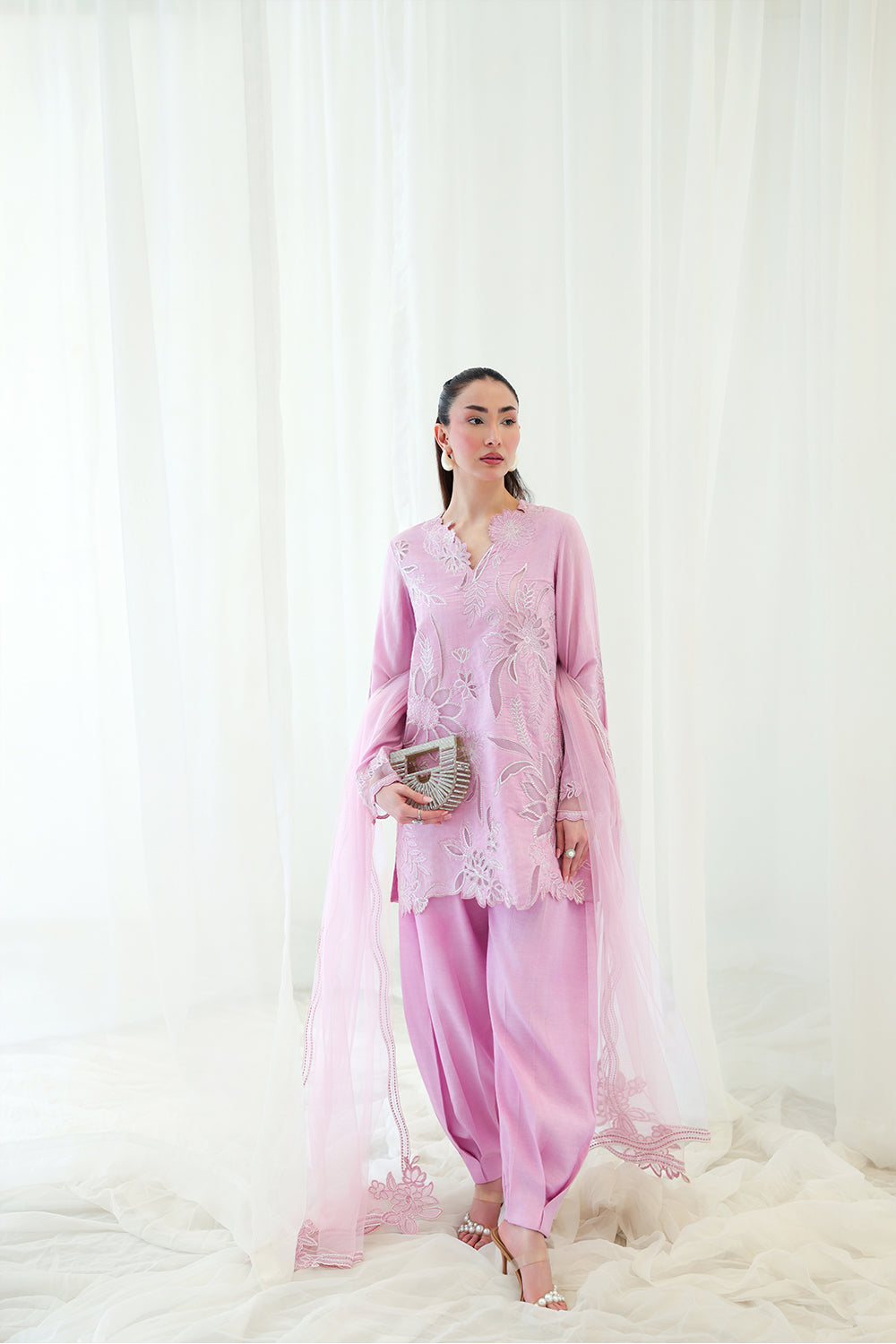 Picture of Saira Rizwan - Lael Silk Edit - OVELIA-08 - Available at Raja Sahib