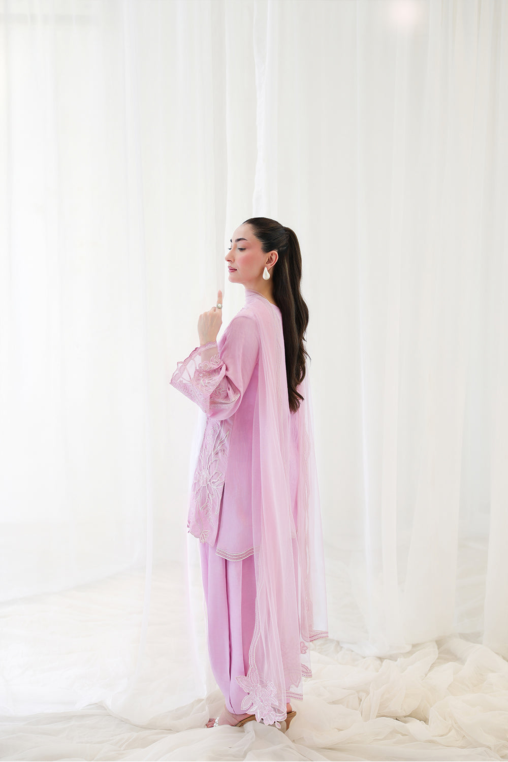 Picture of Saira Rizwan - Lael Silk Edit - OVELIA-08 - Available at Raja Sahib