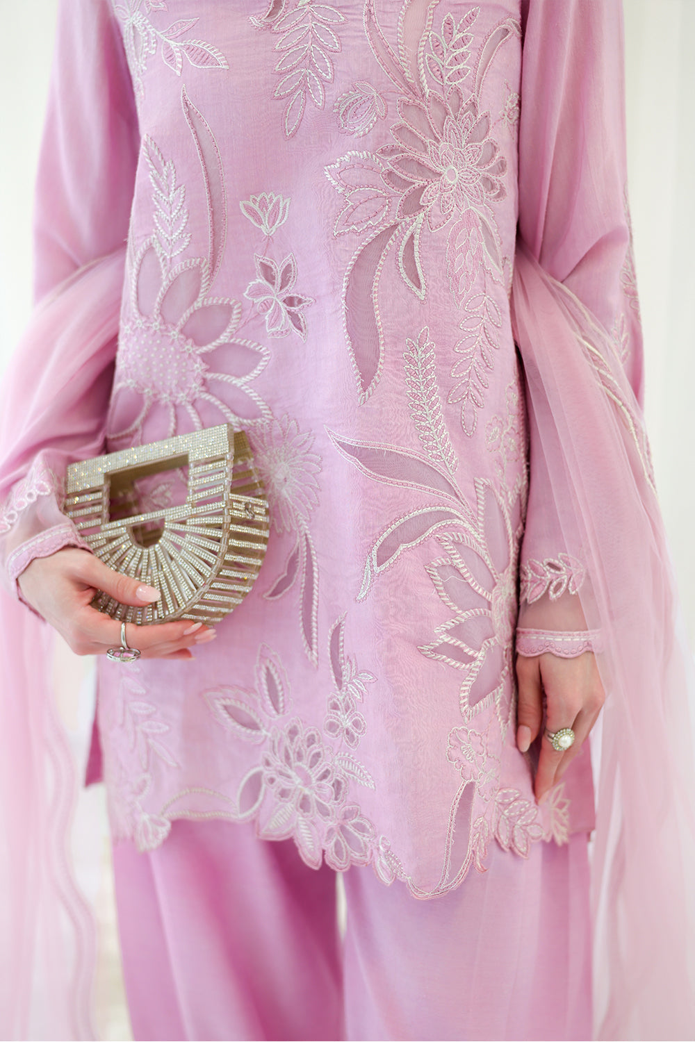 Picture of Saira Rizwan - Lael Silk Edit - OVELIA-08 - Available at Raja Sahib