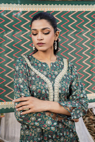 Picture of Safwa - Printed Lawn Pret Collection - P000514 - Available at Raja Sahib