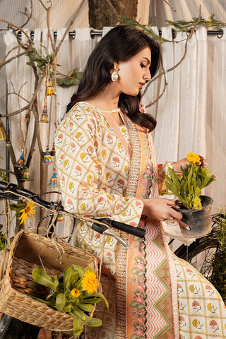 Picture of Safwa - Printed Lawn Pret Collection - P000519 - Available at Raja Sahib