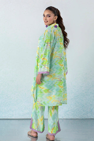 Declare - 2 PC Digital Printed Lawn Silk Collection - P001150