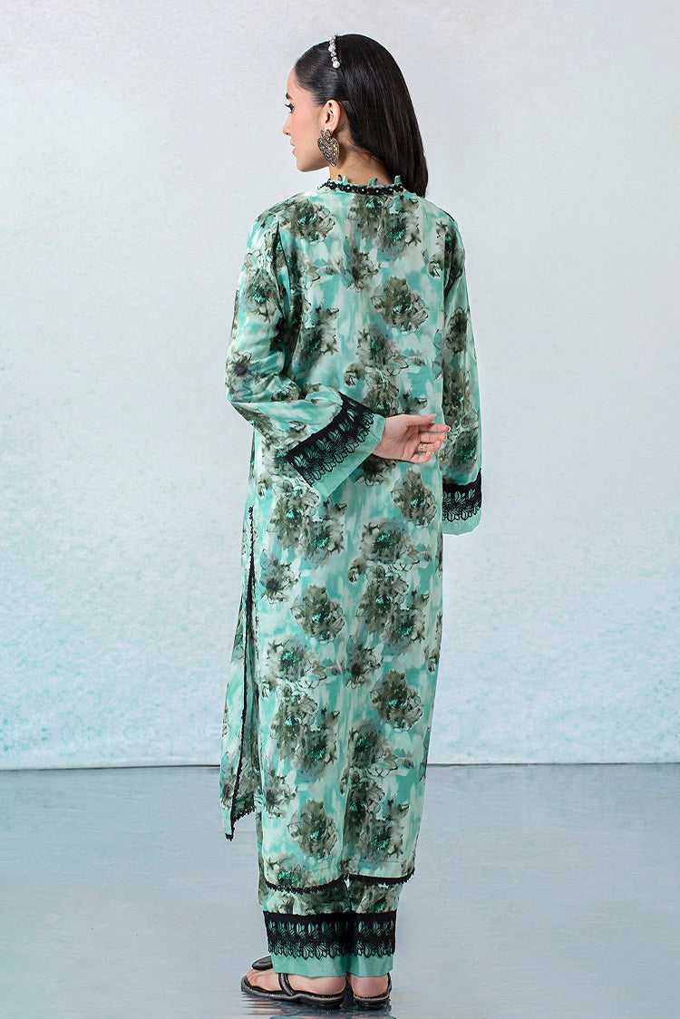 Picture of Declare - 2 PC Digital Printed Lawn Silk Collection - P001153 - Available at Raja Sahib