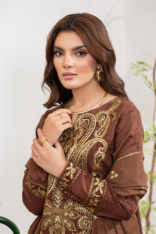 Picture of Declare - Viscose Jacquard Collection - 2 Piece - P0867 - Available at Raja Sahib