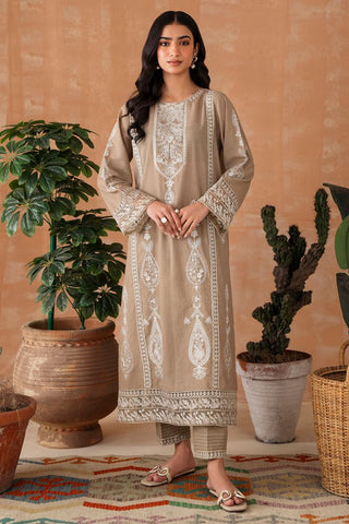 Embroidered Dobby Suit P1027 - 2 Piece