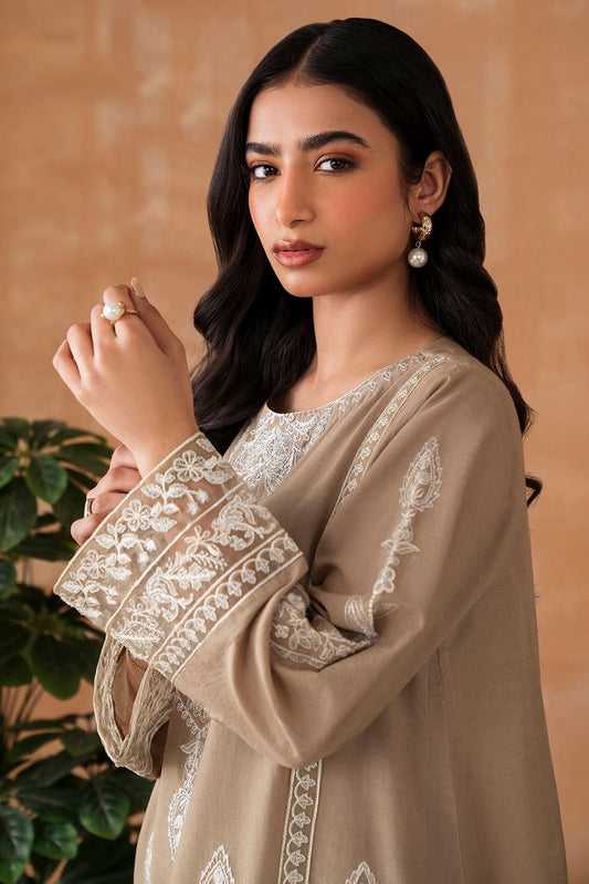 Embroidered Dobby Suit P1027 - 2 Piece