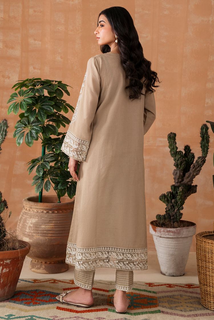 Picture of Embroidered Dobby Suit P1027 - 2 Piece - Available at Raja Sahib