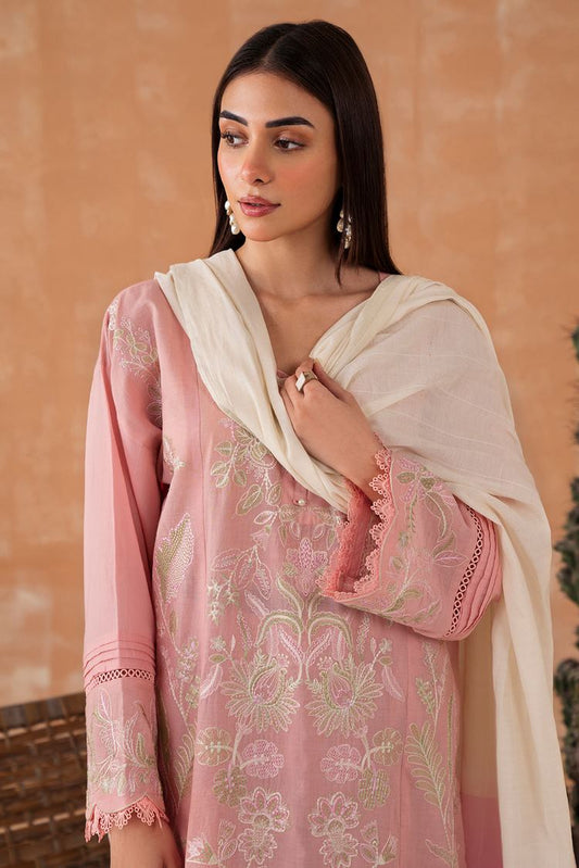Embroidered Dobby Suit P1032 - 3 Piece