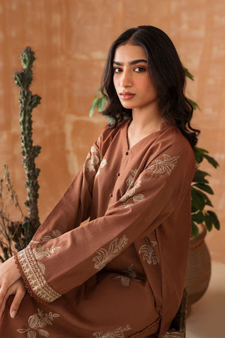 Picture of Embroidered Dobby Shirt P1038 - 1 Piece - Available at Raja Sahib