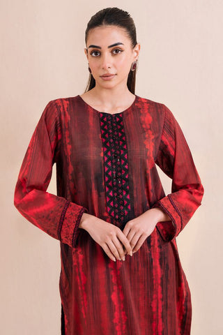 Picture of Embroidered Textured Lawn  Suit P1041A - 2 Piece - Available at Raja Sahib