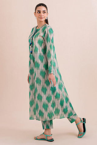 Picture of Digital Printed Textured Lawn  Suit P1043 - 2 Piece - Available at Raja Sahib