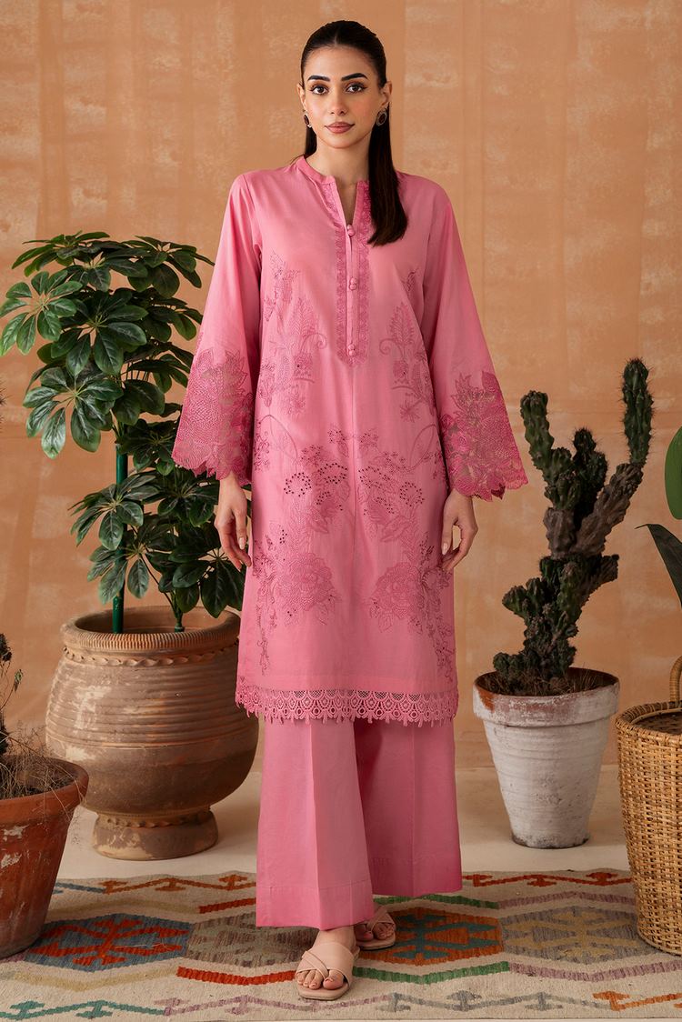 Picture of Embroidered Lawn Suit P1056 - 2 Piece - Available at Raja Sahib