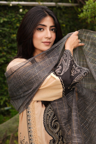 Picture of Embroidered Lawn Texture Suit P1059 - 3 Piece - Available at Raja Sahib