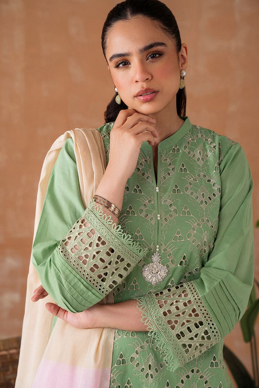 Embroidered Lawn Suit P1071 - 3 Piece