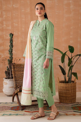 Embroidered Lawn Suit P1071 - 3 Piece