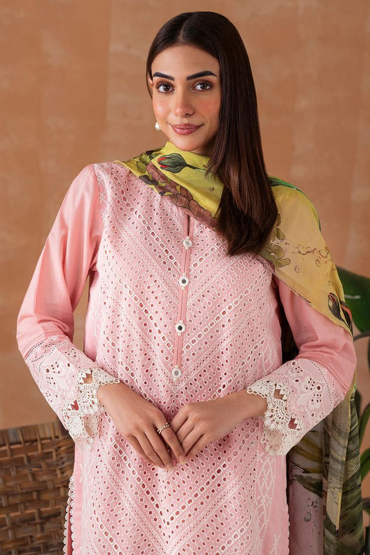 Embroidered Lawn Suit P1072 - 3 Piece
