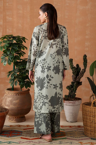 Digital Printed Lawn Texture Suit P1089 - 2 Piece