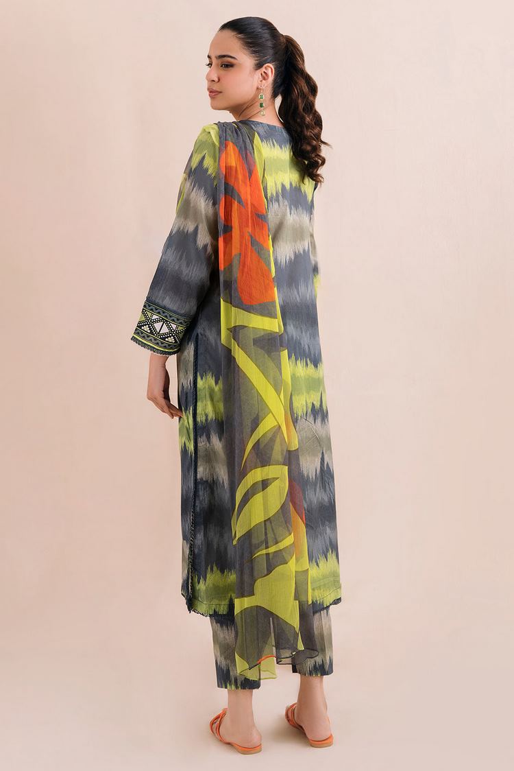 Picture of Digital Printed Lawn Suit P1094A - 3 Piece - Available at Raja Sahib