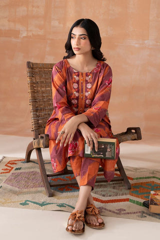 Picture of Embroidered Lawn  Suit P1097 - 2 Piece - Available at Raja Sahib