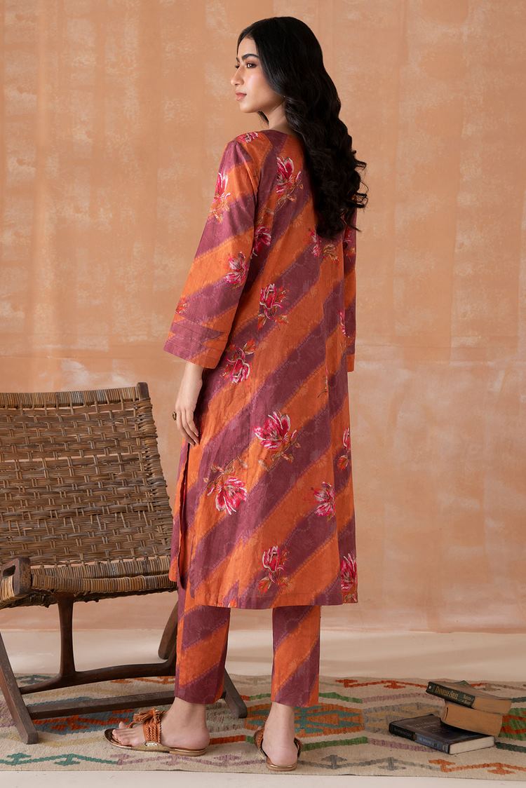 Picture of Embroidered Lawn  Suit P1097 - 2 Piece - Available at Raja Sahib