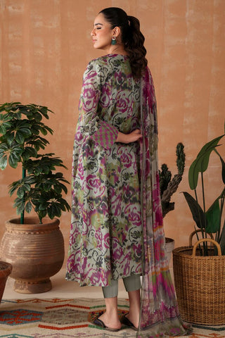 Picture of Embroidered Lawn  Suit P1114 - 2 Piece - Available at Raja Sahib