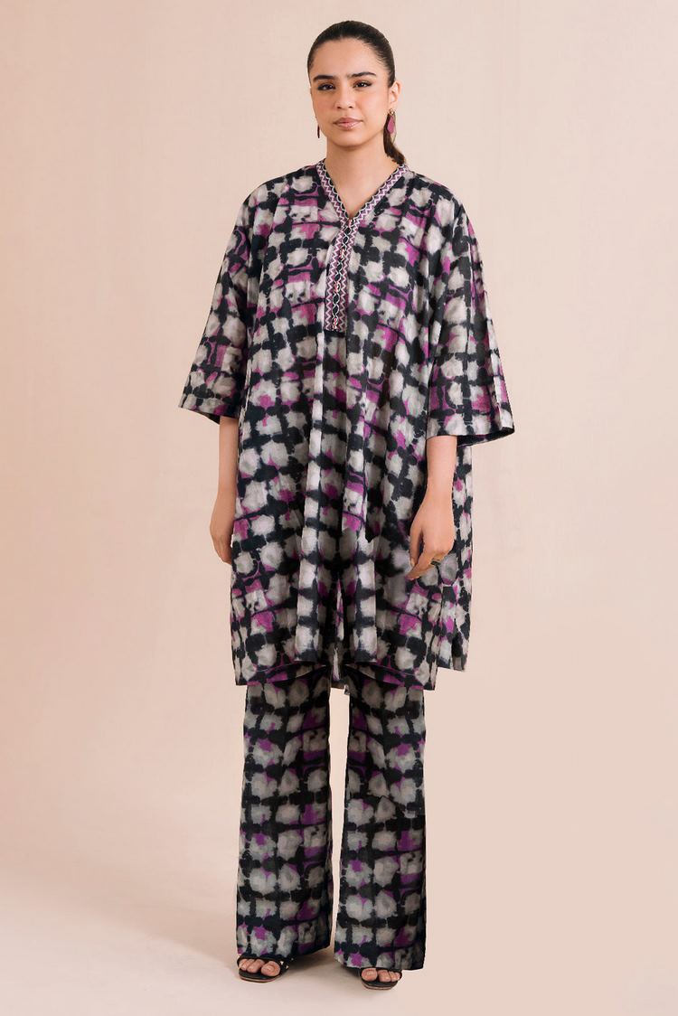 Picture of Digital Printed Lawn  Suit P1124B - 2 Piece - Available at Raja Sahib