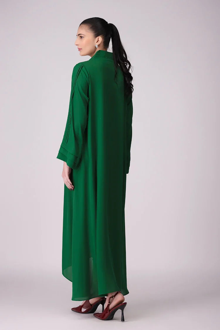 Picture of La Rosaa - Basics Pret Collection - 1 PC - Green Long Dress - Available at Raja Sahib