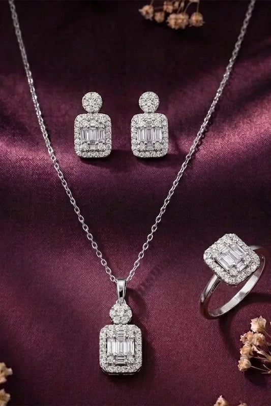 Pastels - Crystal Diamond Trio Set - [A]S082