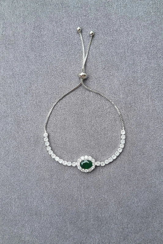 Pastels - Emerald Elegance Bracelet - [H]B101
