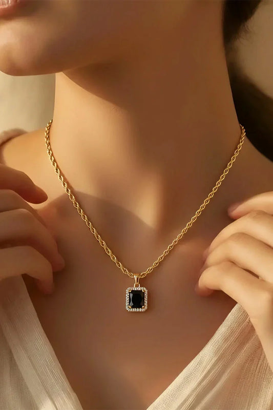 Pastels - Midnight Rope Chain Necklace - [H]N039