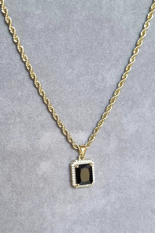 Pastels - Midnight Rope Chain Necklace - [H]N039