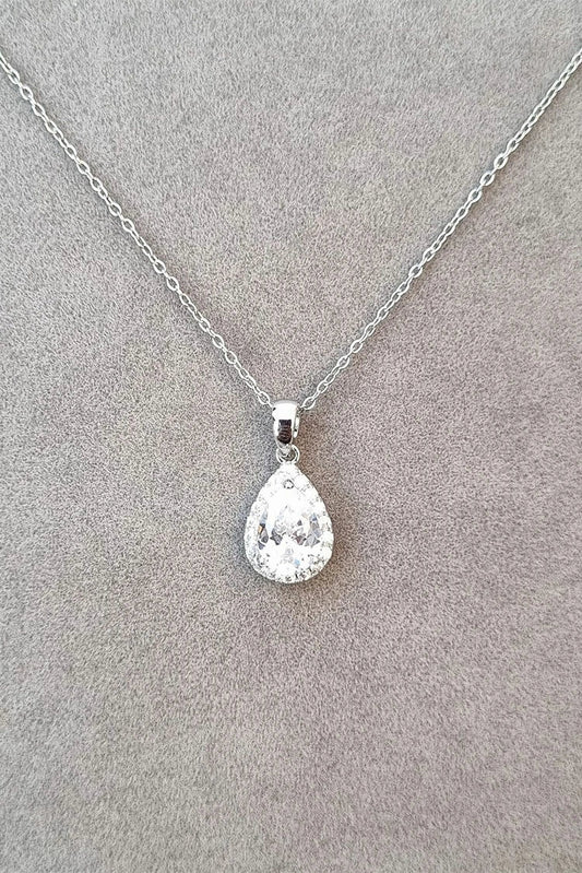Pastels - Diamond Drop Glamour Necklace - [H]N183