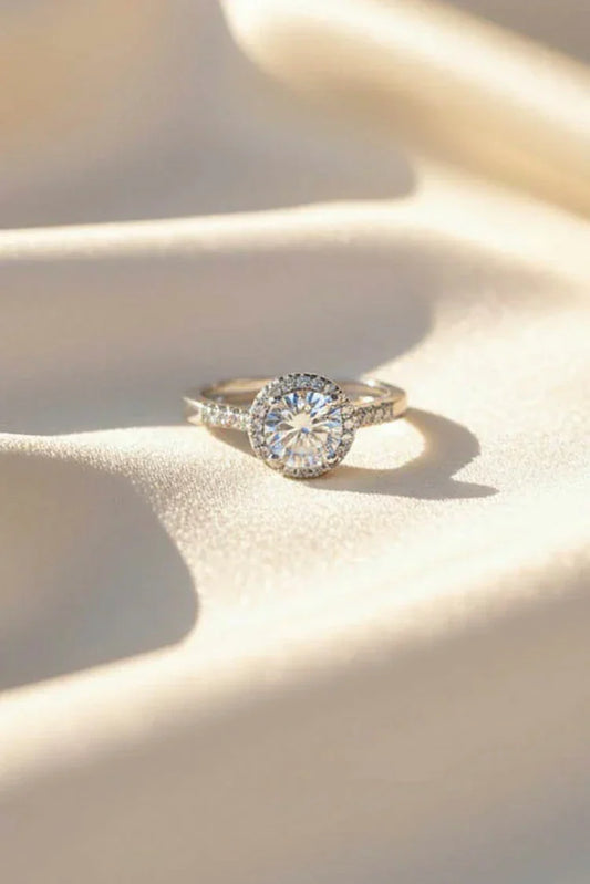 Pastels - Timeless Zircon Solitaire Ring - [M]R093