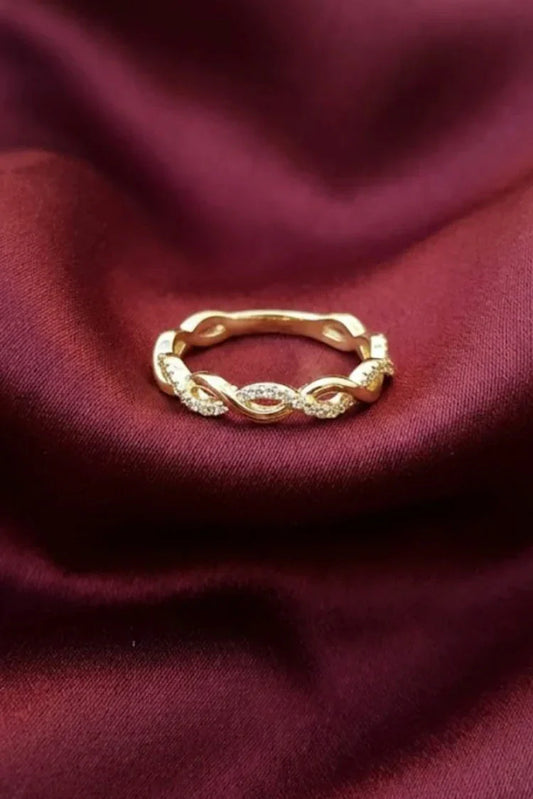 Pastels - Golden Twist Ring - [M]R102