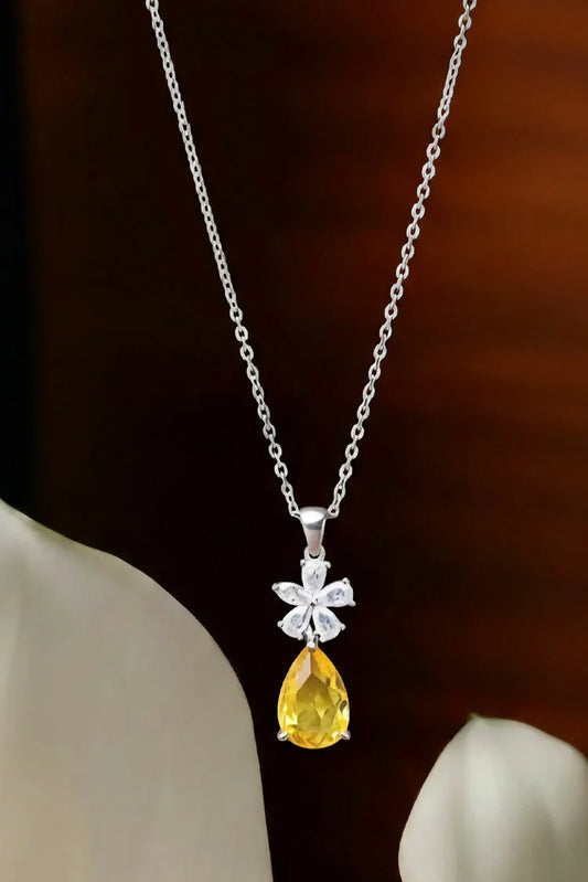 Pastels - Sunflower Sparkle Necklace - [S]N137