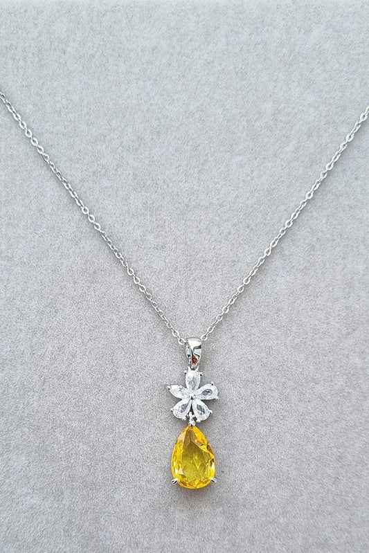 Pastels - Sunflower Sparkle Necklace - [S]N137