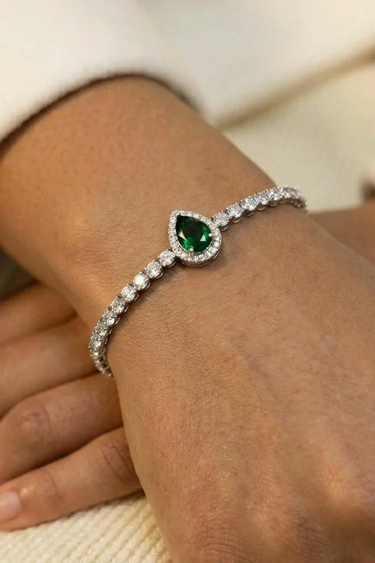 Pastels - Luxury Teardrop Gem Bracelet - [S]B096