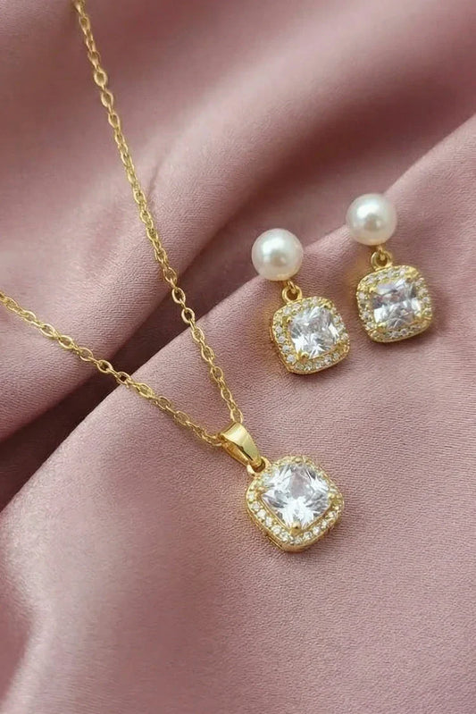 Pastels - Pearl & Crystal Elegance Set - [S]S068