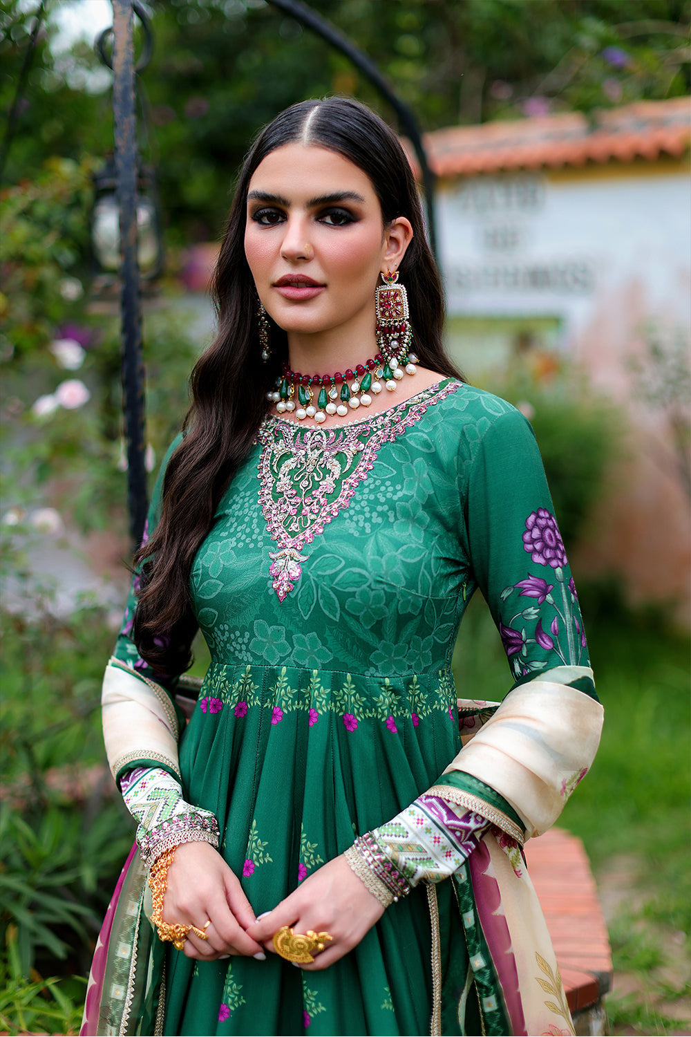 Picture of Saira Rizwan - Pishwas Collection - BAHAAR-03 - Available at Raja Sahib