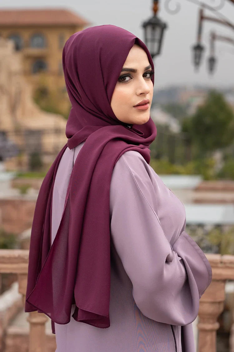 Picture of Malbus - Plain - Abaya - Whisper - Available at Raja Sahib