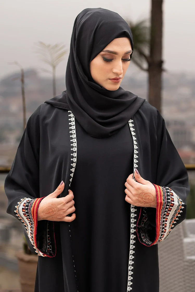 Picture of Malbus - Heritage Kimono - Black - Available at Raja Sahib