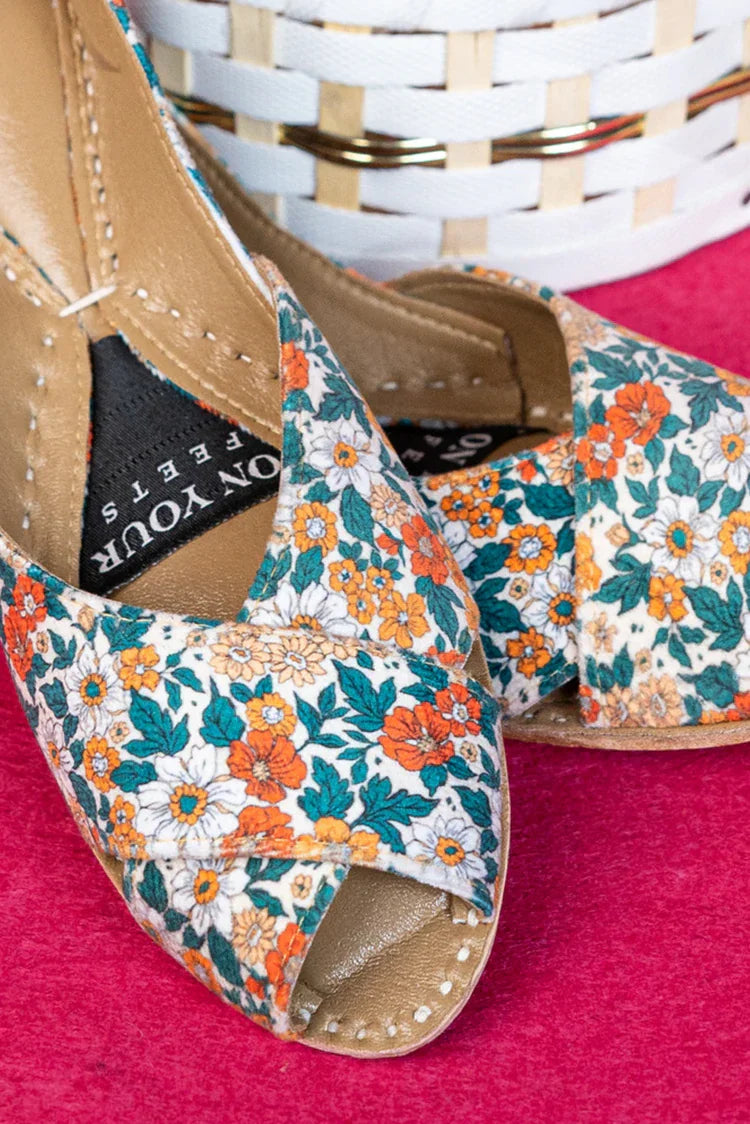 Picture of <!--bnp-->On Your Feets - Naubahar Collection - Floral Bliss - Available at Raja Sahib