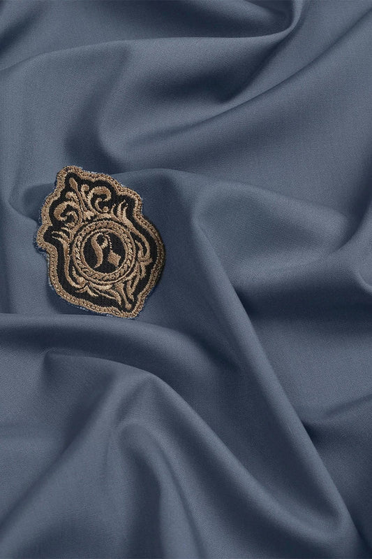 Fabrich - Men's Unstitch Prime Wash & Wear Kameez Shalwar - Arsenic