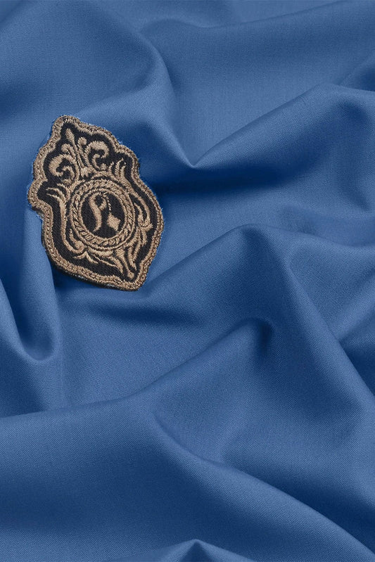 Fabrich - Men's Unstitch Prime Wash & Wear Kameez Shalwar - Yale-Blue