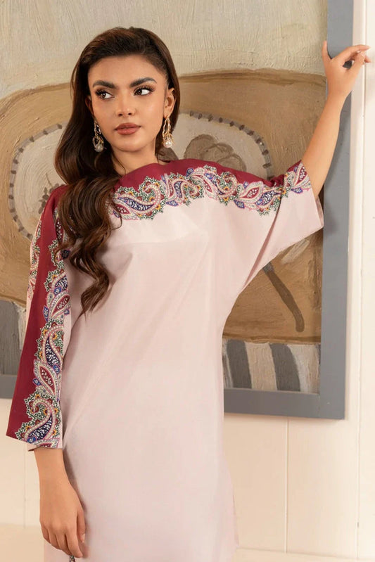 Picture of Stitch Vibes - Zebaish RTW Collection - 2 PC - Batwing Co-Ord Set - Available at Raja Sahib