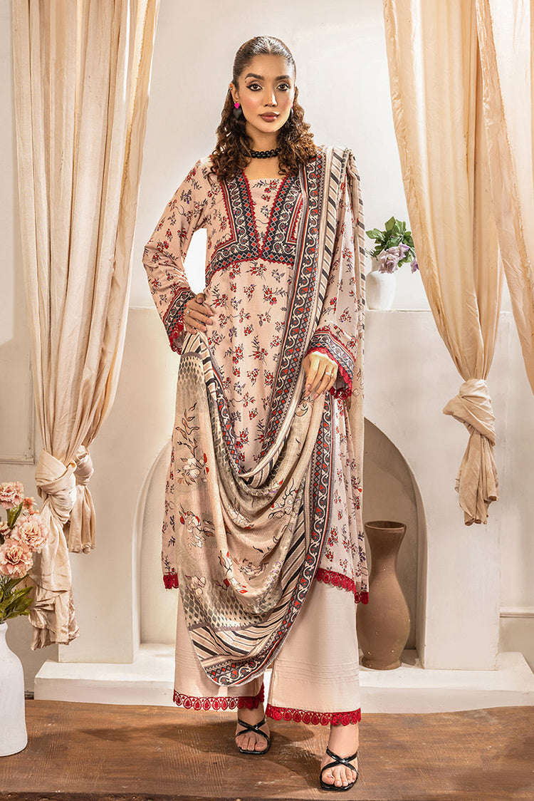 Picture of Safwa - Rada 3 PC Printed Doria Viscose Collection Vol 01 - RAD-03 - Available at Raja Sahib