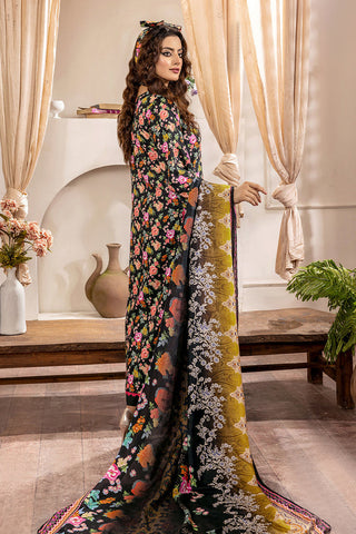 Safwa - Rada 3 PC Printed Doria Viscose Collection Vol 01 - RAD-08