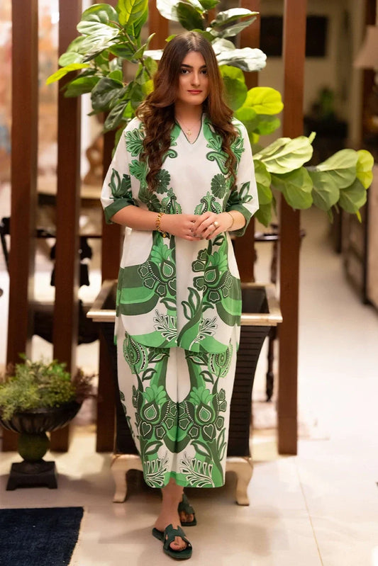 Laaleh - Aztec Green - 2 Piece